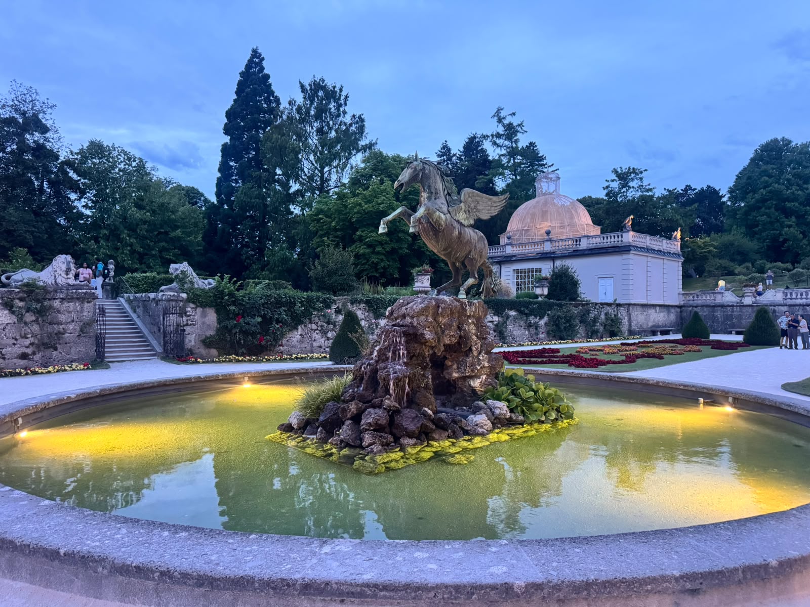 Pegasus-Brunnen im Mirabellgarten, Salzburg